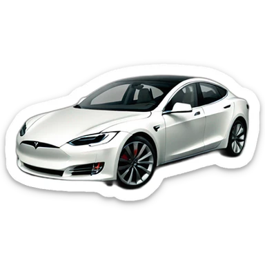 tesla sticker