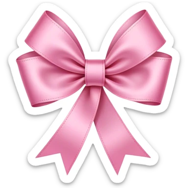 Pink reminder ribbon sticker