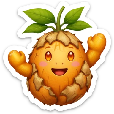 ginger vegetable sticker