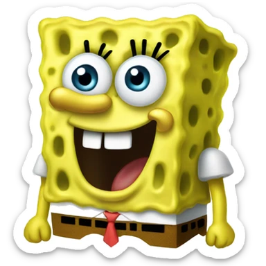 Spongebob sticker