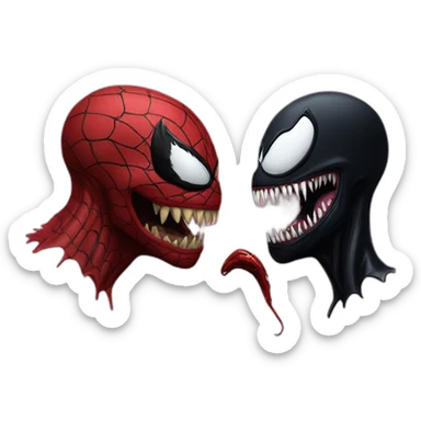Venom vs carnage sticker