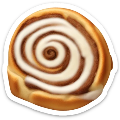 Cinnamon roll sticker