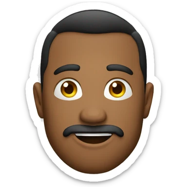 emoji clasico hombre camiseta sticker