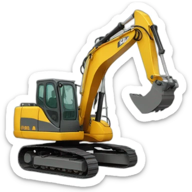 pala para excavar sticker