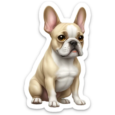 French Bulldog Dog Breed Full Body sticker