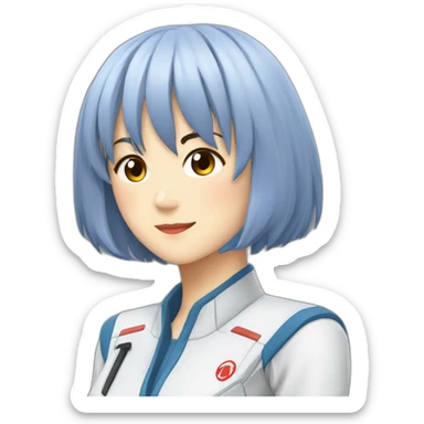 Rei ayanami sticker
