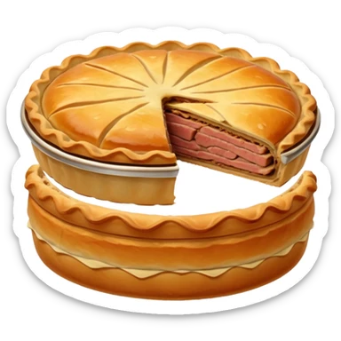 Pâté en croûte  sticker