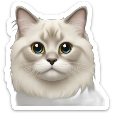 Chat de Birmanie sticker