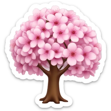 Cherry blossom tree sticker