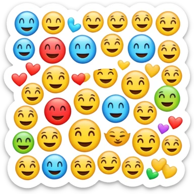 3D glossy emoji sticker, ultra clean cutout, sharp edges, high detail, soft studio lighting, vibrant colors, no background scene, centered composition, 1:1, seamless loop animation, no camera movement sticker