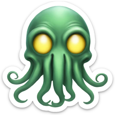 light Cthulhu sticker