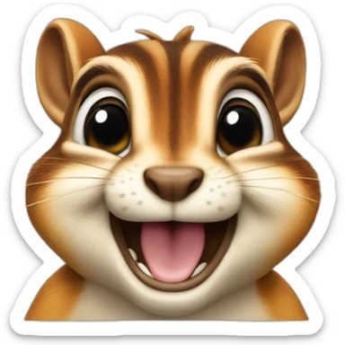 chipmunk-winning-million-euros sticker