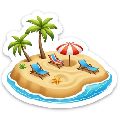 Beach sticker