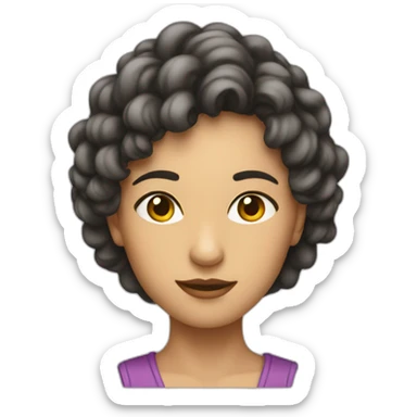 Femme embrasse homme sticker