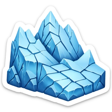 glacier sticker