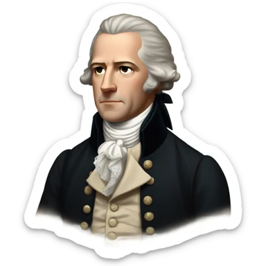 alexander hamilton sticker