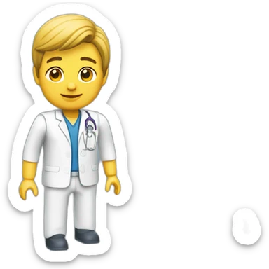 Playmobile a l’hôpital  sticker