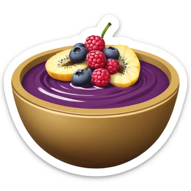 acai bowl sticker
