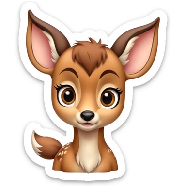 Bambi emoji sticker