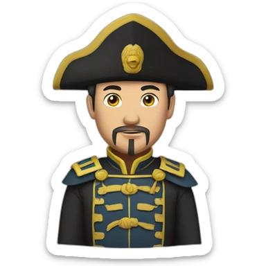 Captain mongolo sticker