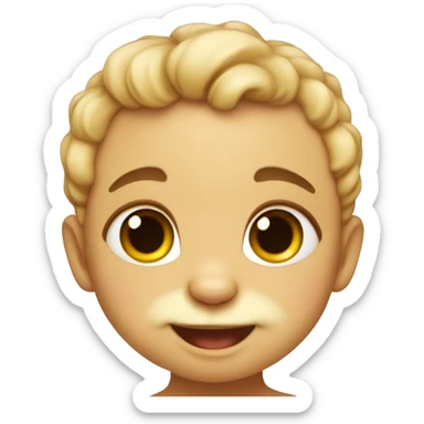 cute baby panter sticker