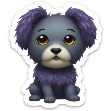 Luffu and gogo sticker