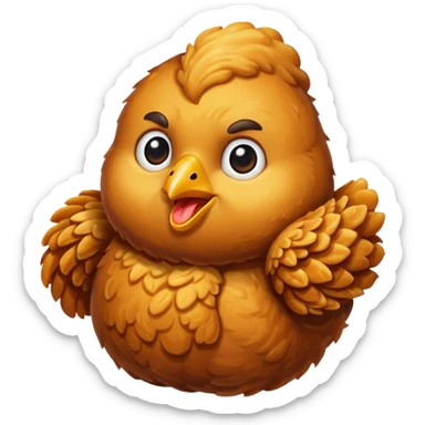 ChickenRED FRY sticker