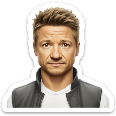 Jeremy renner sticker