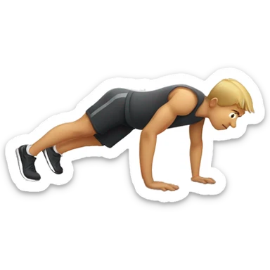 Pushups  sticker
