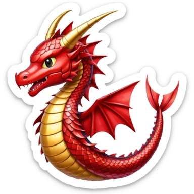 glitter pokemon gyarados sticker