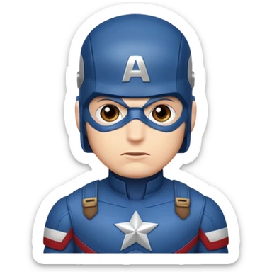 Captain America  sticker