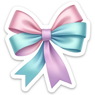A pretty ribbon  sticker