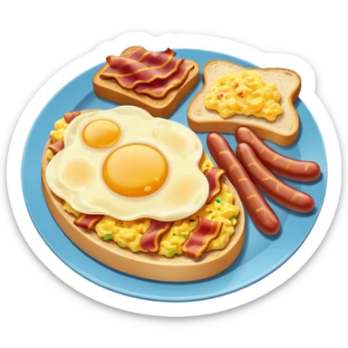 breakfast sticker