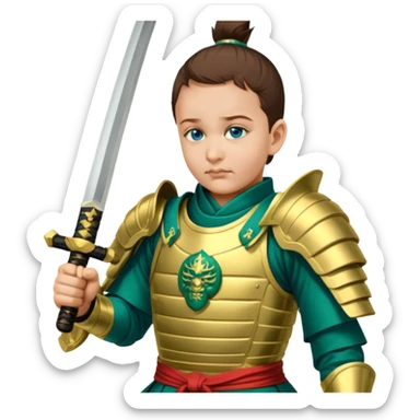 Samurai Guardian sticker