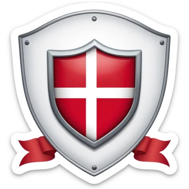 shield  denmark sticker