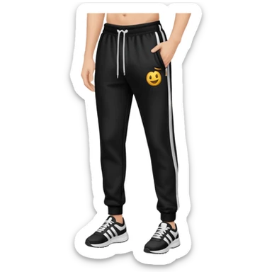 tracksuit bottom sticker