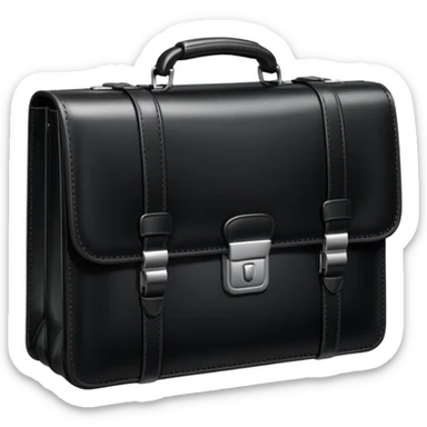 emoji de maletin de empleo sticker