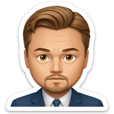 leonardo dicaprio sticker