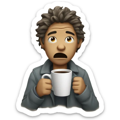 Terrible day  sticker