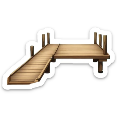 lagoon with dock sticker