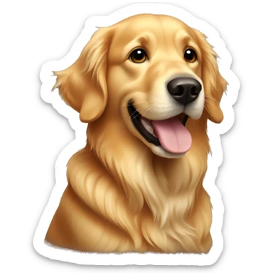 Golden retriever  sticker
