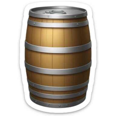 keg of beer sticker
