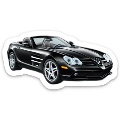 Mercedes-Benz SLR 722 sticker