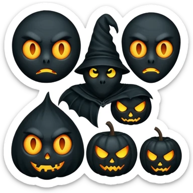 ☠️😈 mixed sticker