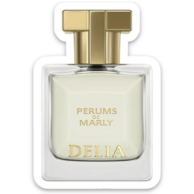 parfums de marly Delia bottle sticker