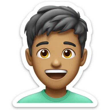 mewing sigma sticker