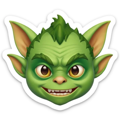 Gremlin human sticker