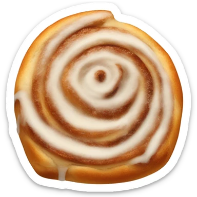Cinnamon roll sticker