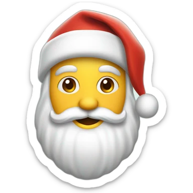 SANTA CLAUS NAVIDEÑO sticker