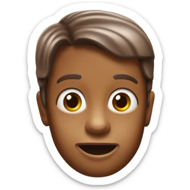 Kinder bueno head sticker